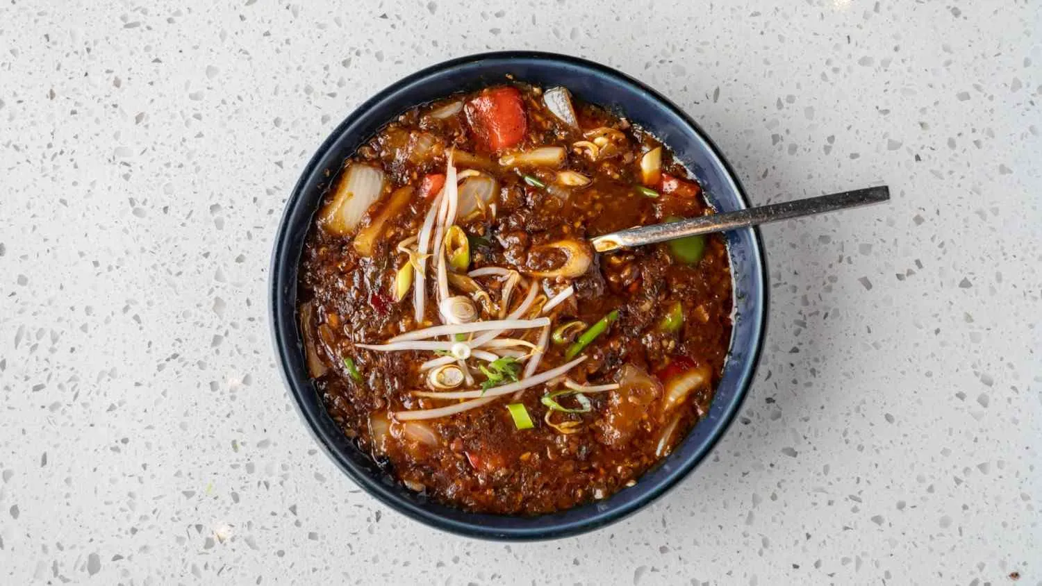 Chili garlic appetizer - spicy Indo-Chinese starter