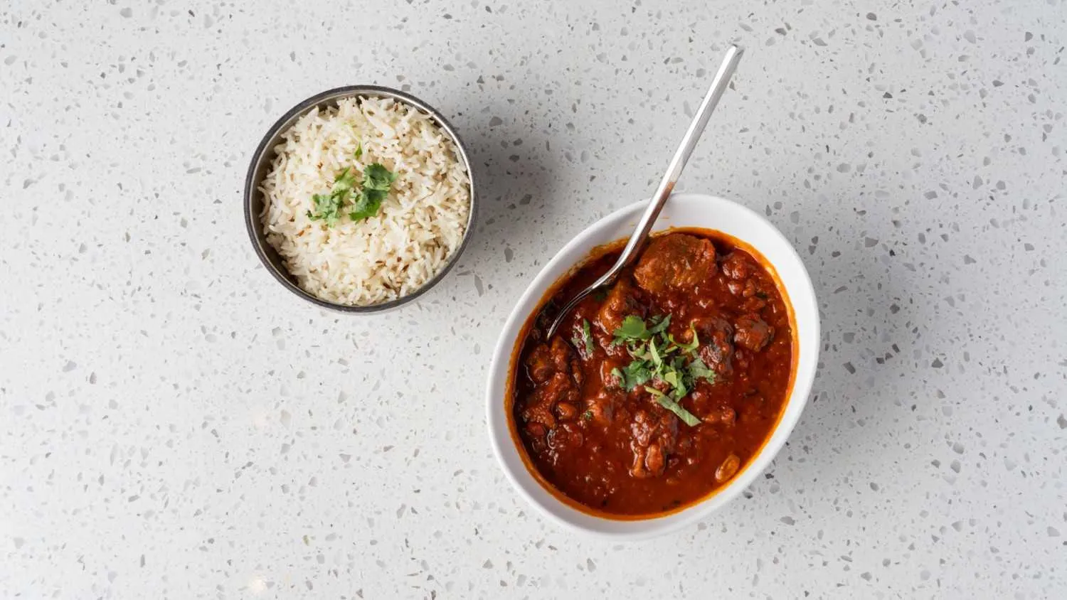Rogan josh - aromatic lamb curry in Kashmiri spices