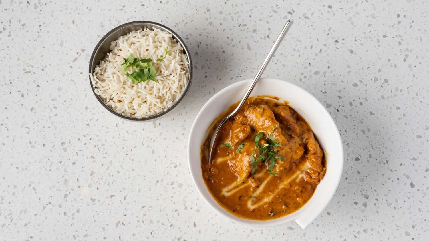 Chicken korma - creamy Mughlai chicken curry